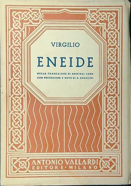 Eneide - Virgilio - copertina