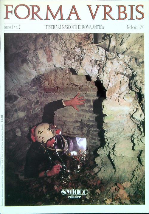 Forma Urbis - Anno I, N. 2/Febbraio 1996 - copertina