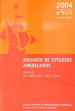 Anuario de estudios americanos n.61/1-2004
