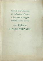 Dipinti dell'ottocento di collezioni private e raccolta di tappeti antichi e semi-antichi nell'asta del cinquantenario