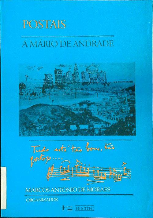 Postais a Mario de Andrade - copertina