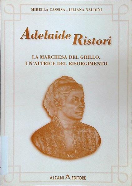 Adelaide Ristori - Cassisa - copertina