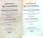Elementi di filosofia del barone Paquale Galuppi da Tropea vol. I-II