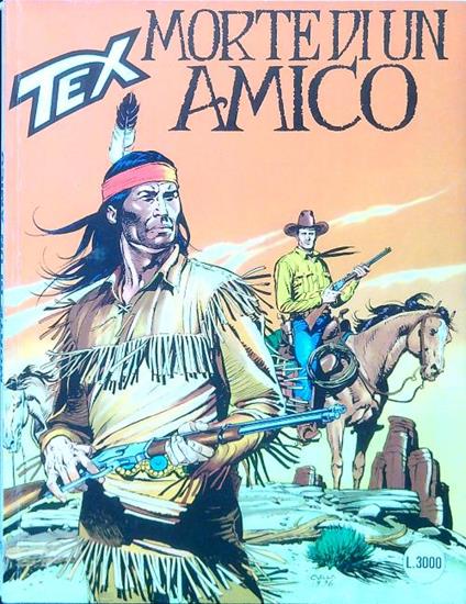 Tex N. 429 - Morte di un amico - copertina