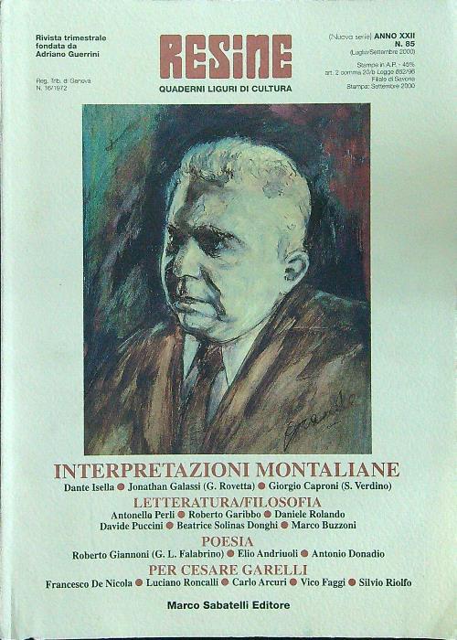 Resine anno XXII n.85