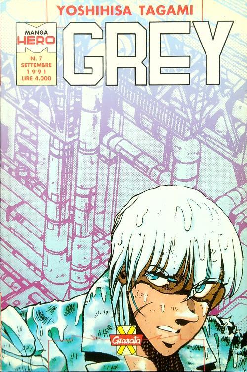 Grey N. 7 - Manga Hero - Yoshihisa Tagami - copertina