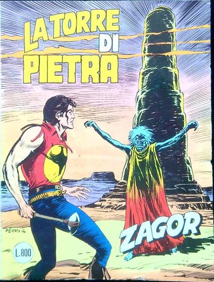 Zagor 257. La torre di pietra - copertina
