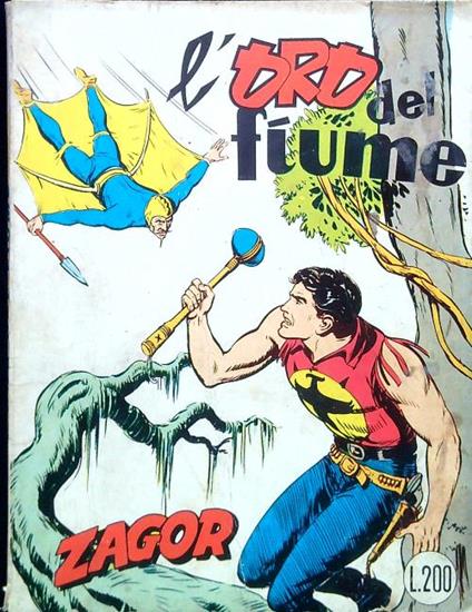 Zagor 3. L'oro del fiume - copertina