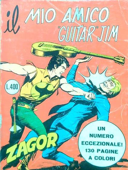 Zagor 100. Il mio amico Guitar Jim - copertina
