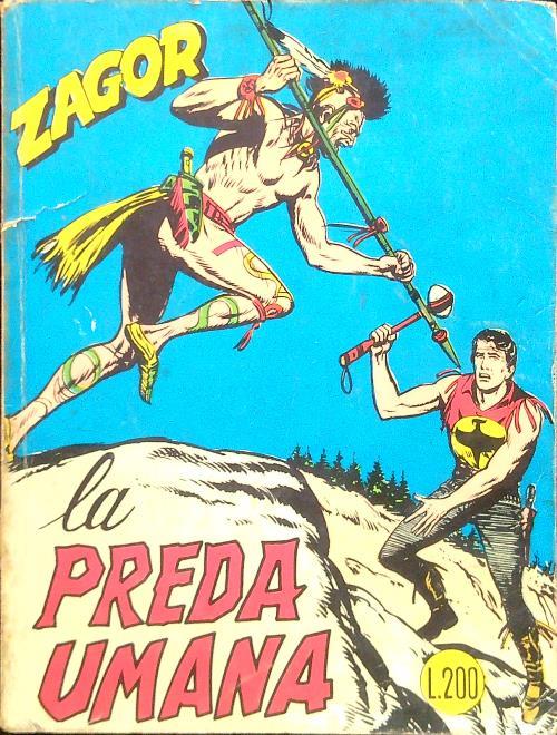 Zagor 30. Preda umana