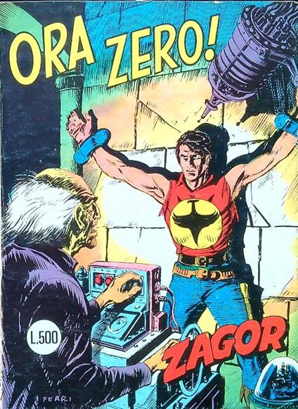 Zagor 108. Ora zero - copertina