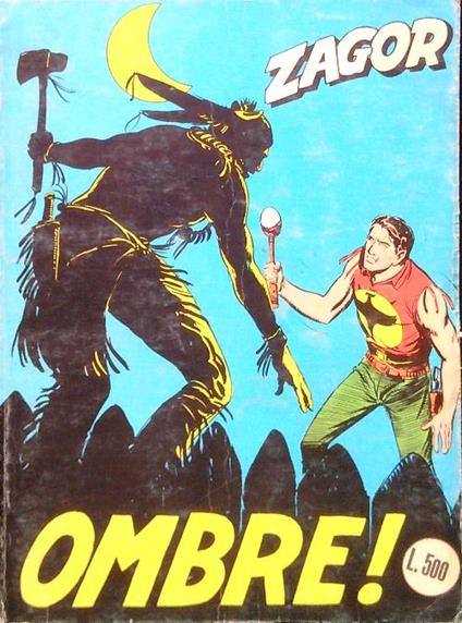 Zagor 18. Ombre! - copertina