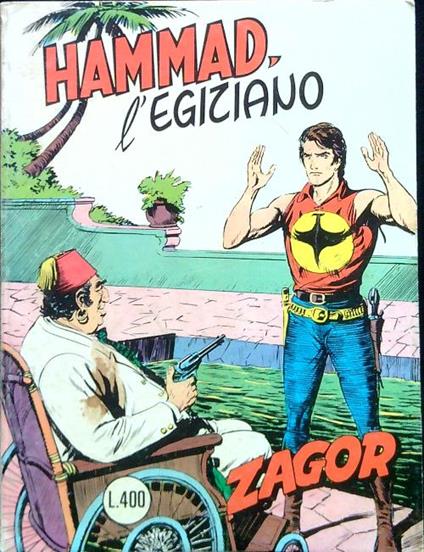 Zagor 96. Hammad, l'egiziano - copertina