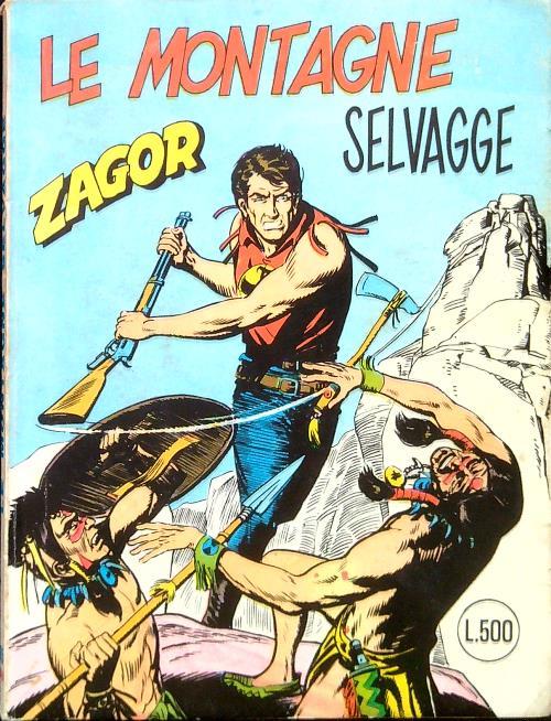 Zagor 105. Le montagne selvagge - copertina