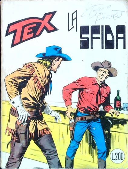 Tex 82. La sfida - copertina