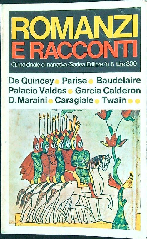 Romanzi e racconti n. 8/marzo 1966