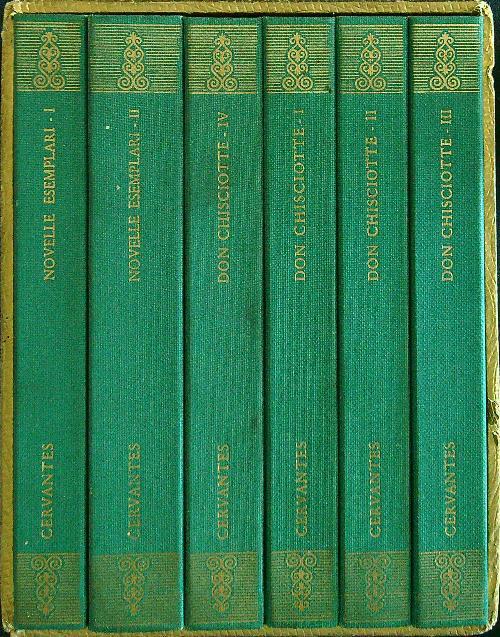 Novelle esemplari - Don Chisciotte 6vv in cofanetto - Cervantes - copertina