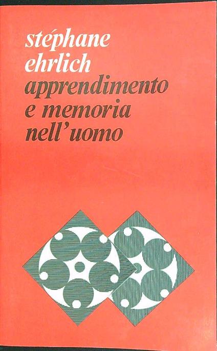 Apprendimento e memoria nell'uomo - Stephane Ehrlich - copertina
