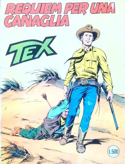 Tex 219. Requiem per una canaglia - copertina