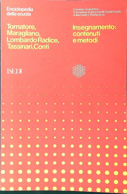 Insegnamento: contenuti e metodi