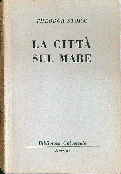 La città sul mare - Theodor Storm - copertina
