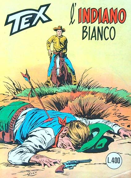 Tex n.171 - L'indiano bianco - copertina