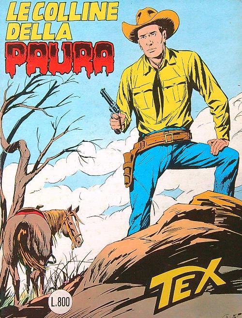 Tex n.262 - Le colline della paura - copertina