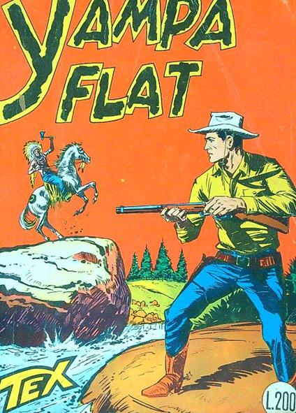 Yampa flat. Tex tre stelle - copertina