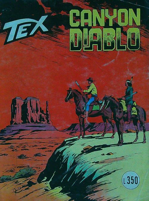Tex n.182 - Canyon diablo - copertina