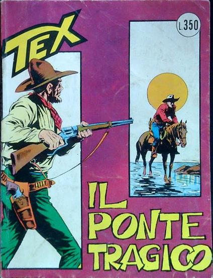 Tex 40. Il ponte tragico - copertina