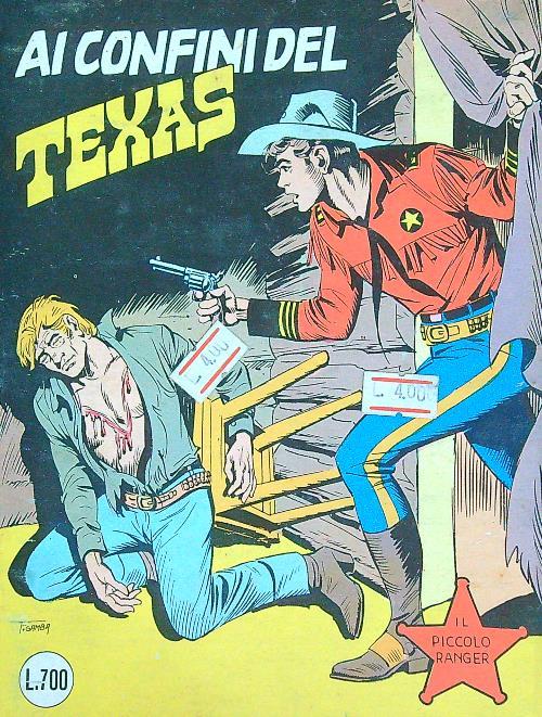 Ai confini del Texas - copertina