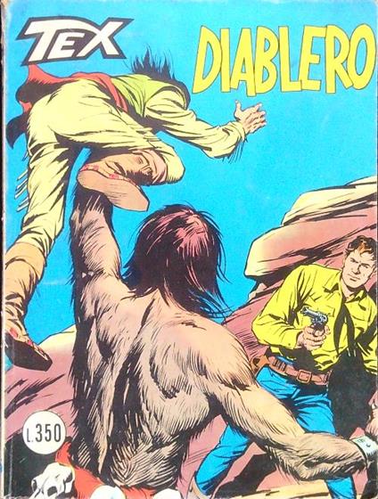 Tex 135. Diablero - Tre stelle - copertina