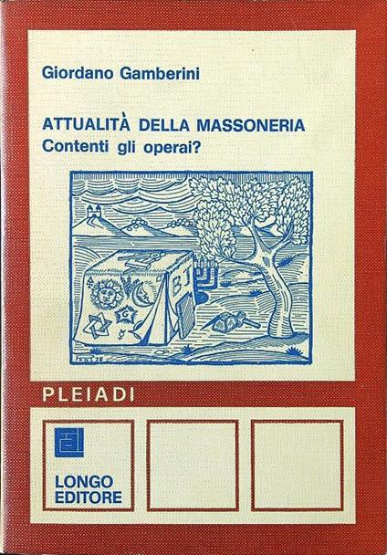 Attualità della massoneria - Giordano Gamberini - copertina