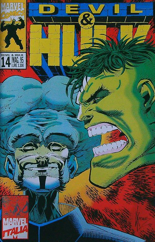 Devil & Hulk n. 14/mag. 1995 - copertina