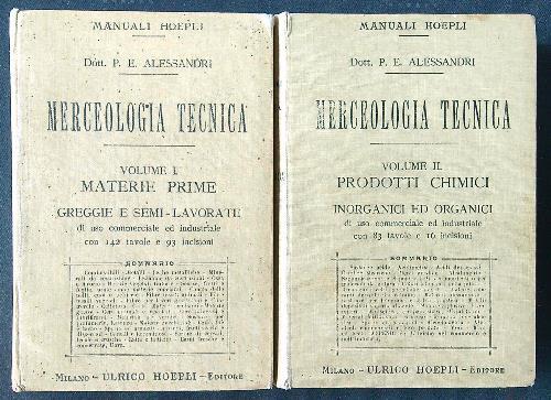 Merceologia tecnica 2 vv