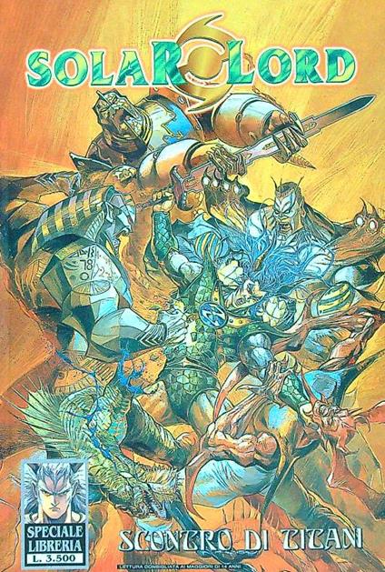 Solarlord n.2 - Scontro di titani - copertina