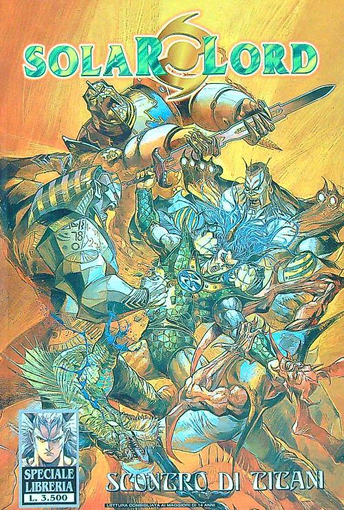 Solarlord n.2 - Scontro di titani - copertina