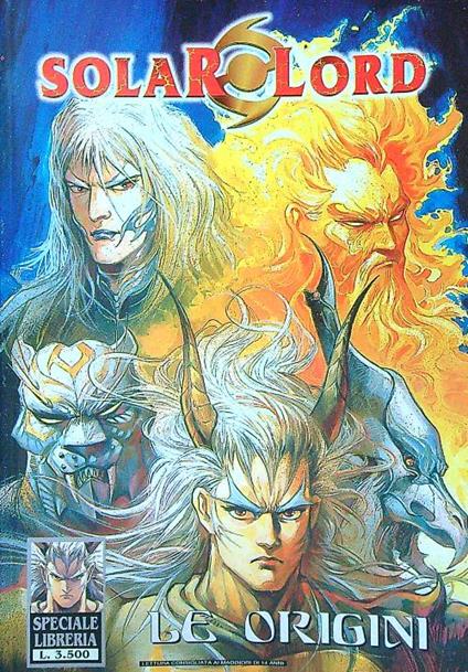 Solarlord n.5 - Le origini - copertina