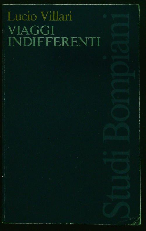 Viaggi indifferenti - Lucio Villari - copertina