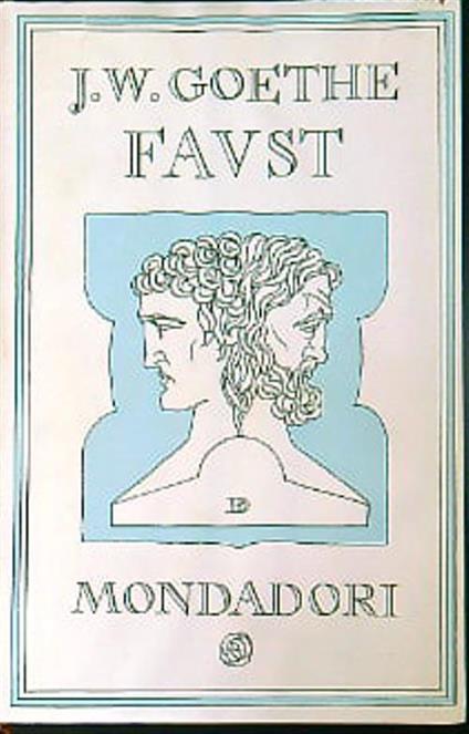 Faust - J. W. Goethe - copertina