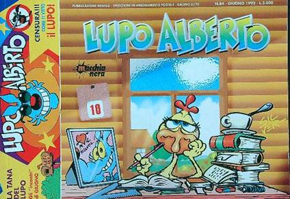 Lupo Alberto n. 84 - copertina