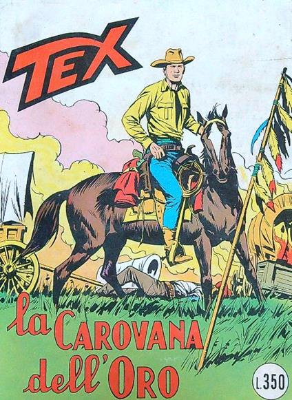 La carovana dell'oro - copertina