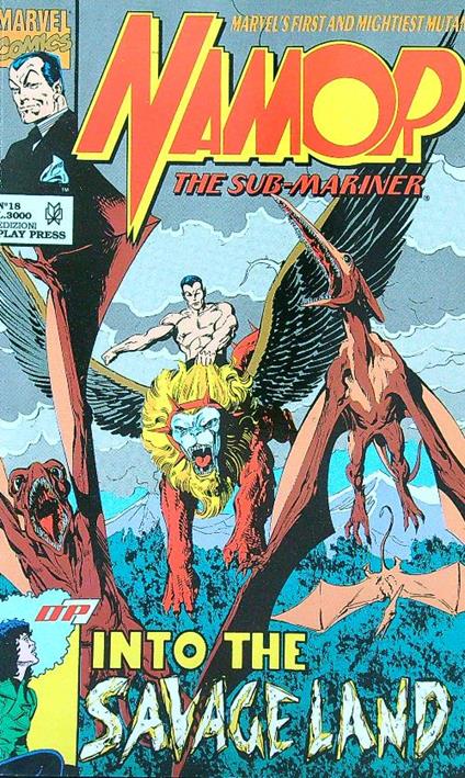 Namor. The sub-mariner n. 18 - copertina