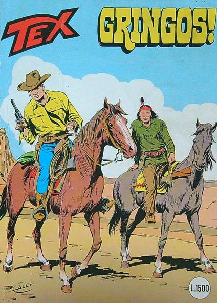 Tex n. 320 - Gringos! - copertina