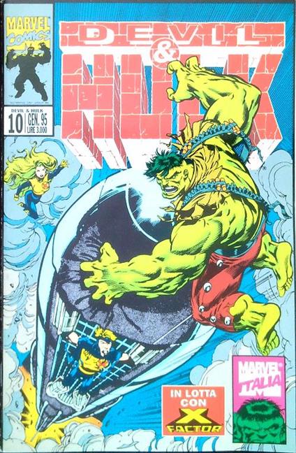 Devil & Hulk N. 10/Gen. 95 - copertina