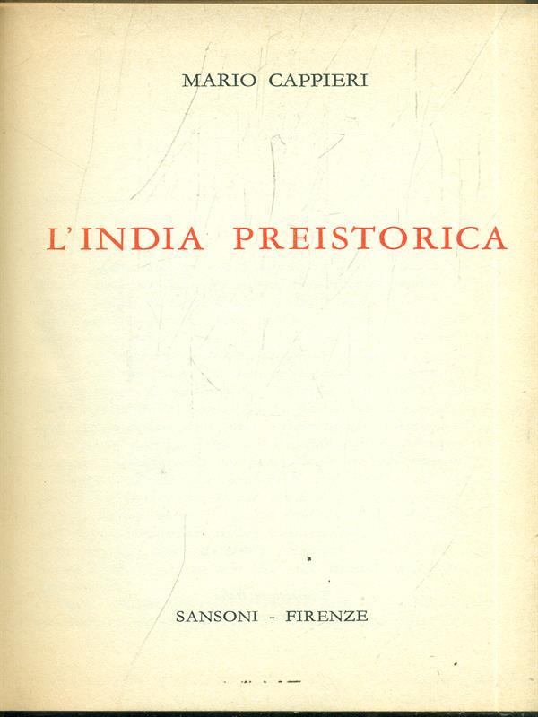 L' India preistorica