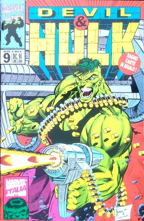 Devil & Hulk N. 9/Dic. 94 - Allegato mancante
