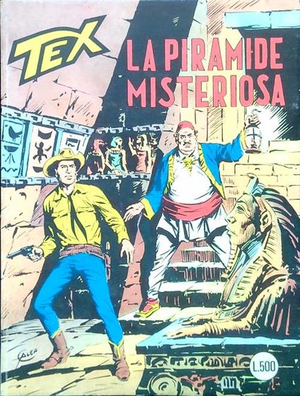 Tex 228. La piramide misteriosa - copertina