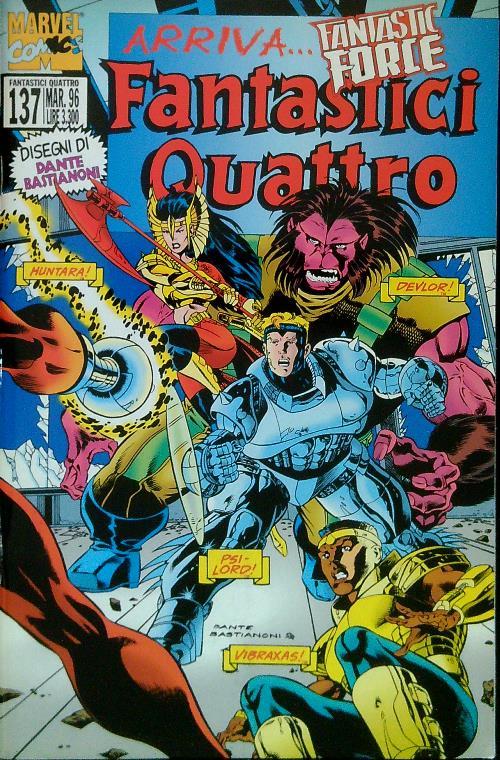 Fantastici Quattro N. 137/Mar. 96 - copertina