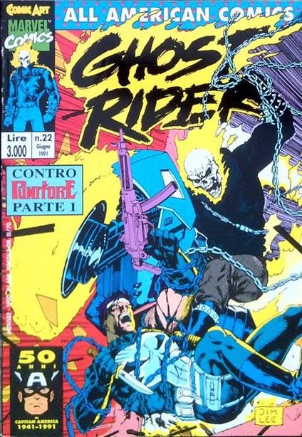 All American Comics N. 22 MARVEL - Ghost - Balder - Rom - copertina
